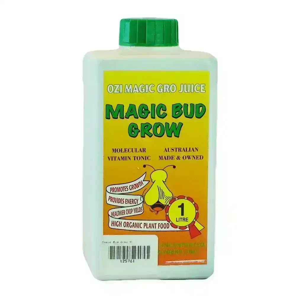 Ozi Magic 1L Organic Compound Monsta Grow Gro Juice f/ Hydroponic/Organic Medium