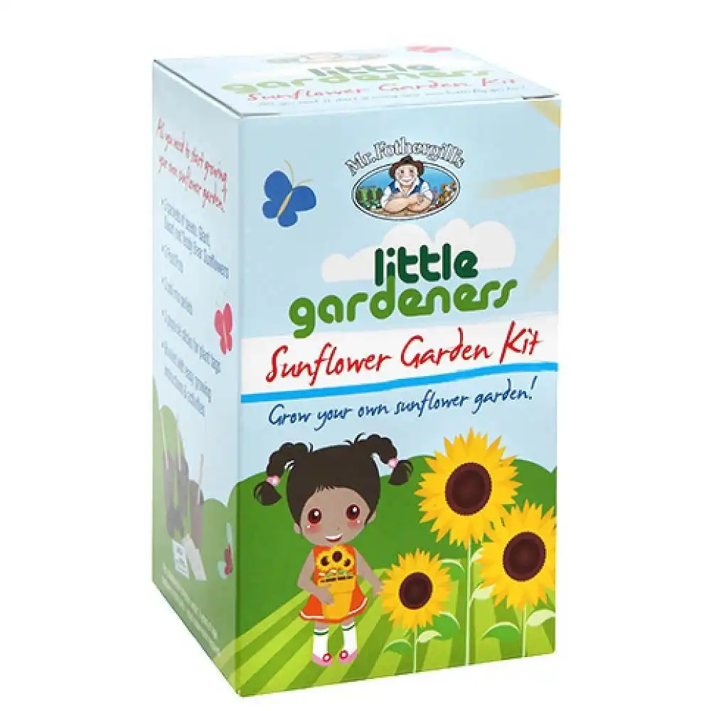 Little Gardeners Educational Complete Sunflower Garden Starter Kit for Kids