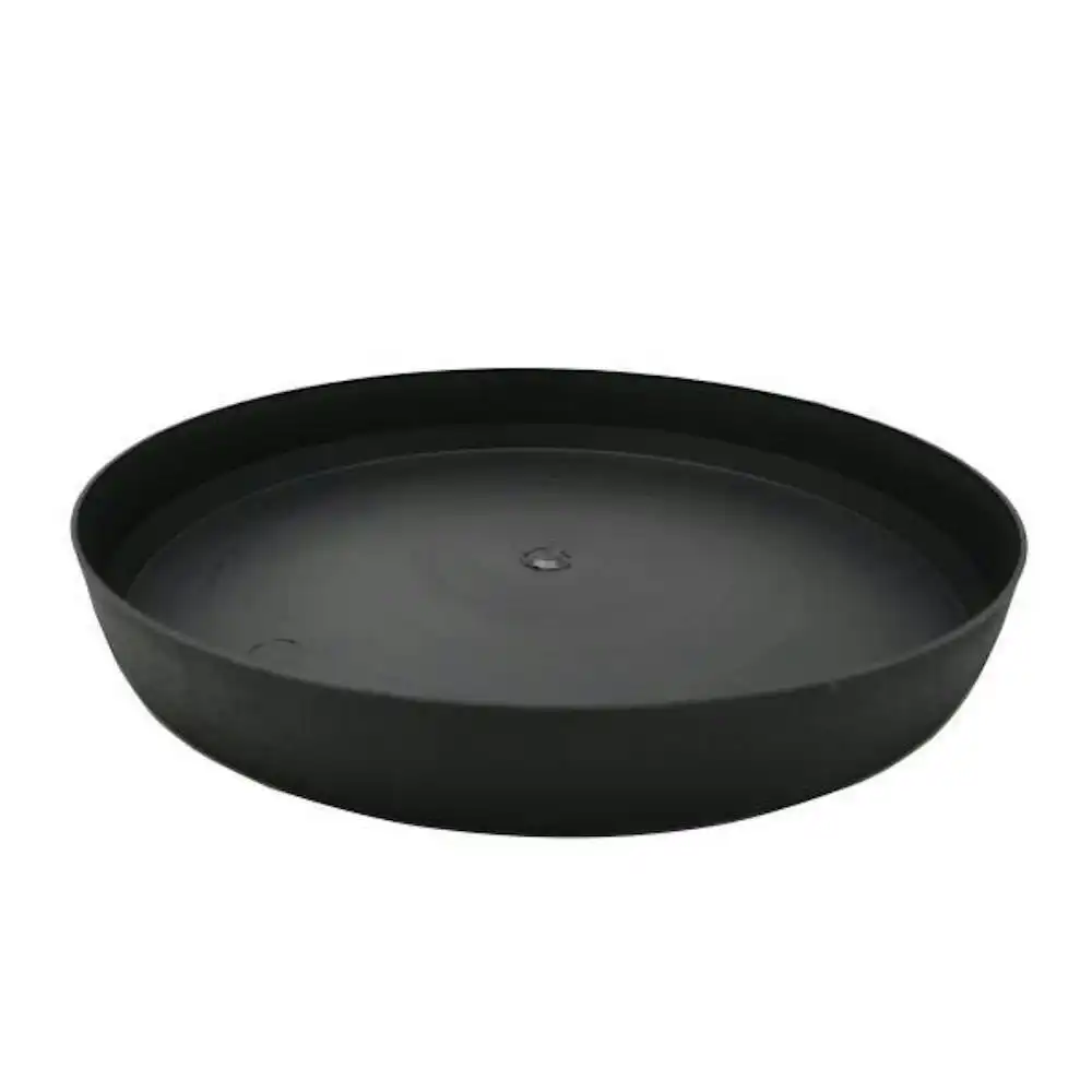 Saucer Tray 310mm Container Water Catching Storage for Plant Grow Pots Black