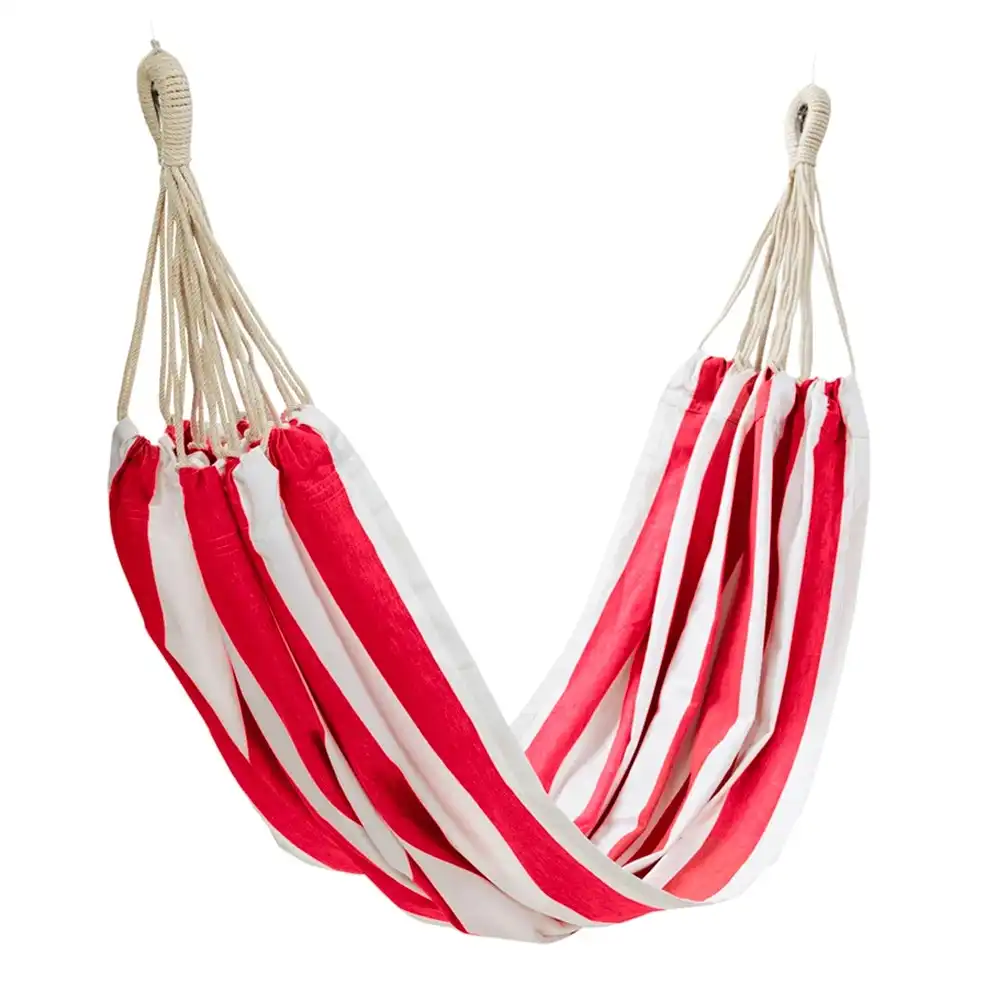 J.Elliot 150x205cm Outdoor Camping Hanging Hammock/Swing/Chair/Seating Bed Red