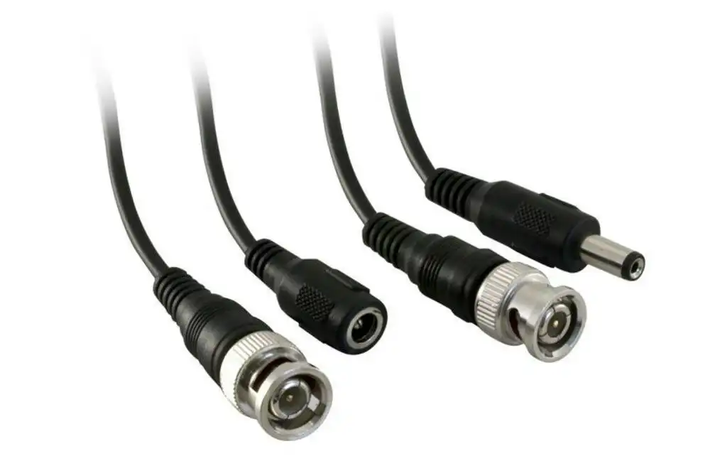 Doss CEL5M 5m Camera Extension Cord/Cable/Lead CCTV Video & Power RG59 BNC Plug