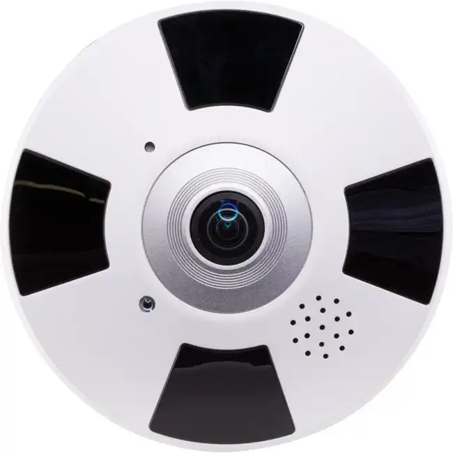Doss Fisheye H.265 12MP Panoramic Camera 20m IR IP Home Security CCTV Cam White