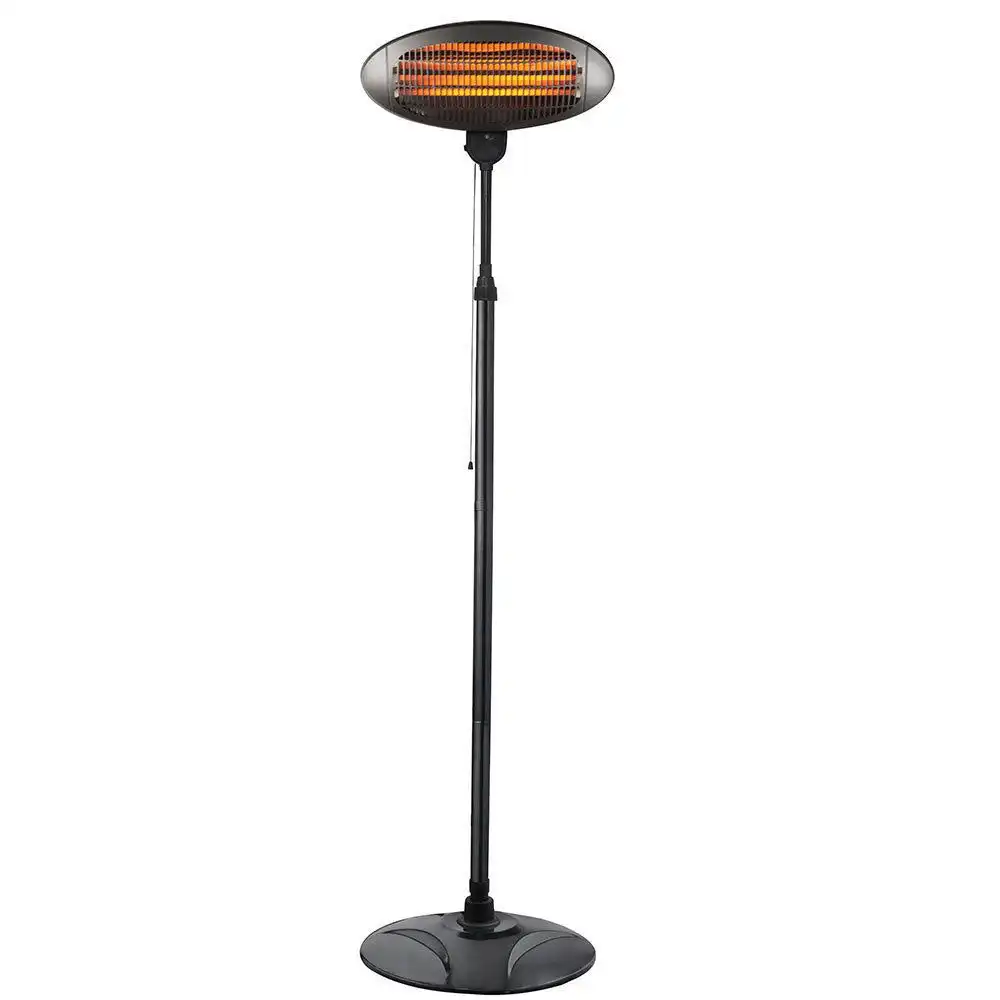 Heller 2000W Portable Indoor/Outdoor Electric Patio Heater/Floor Pedestal