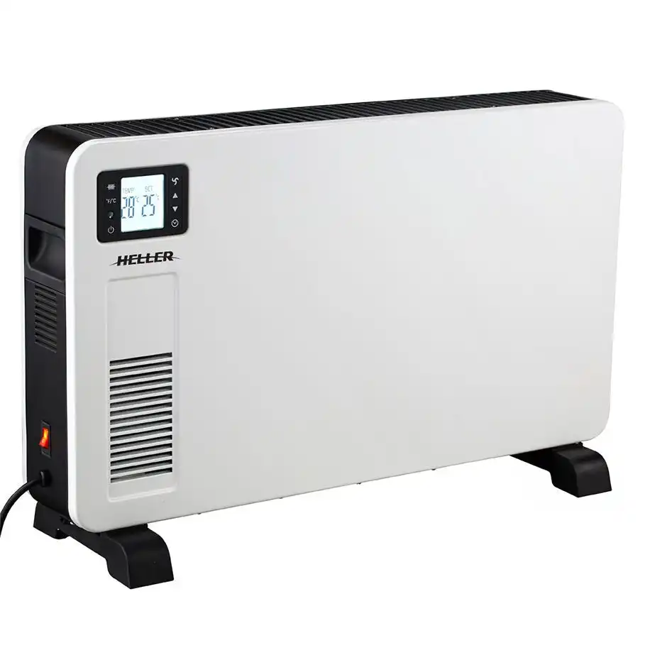 Heller 2300W 75cm Free Standing White Portable Convection Heater w/ WiFi/Timer