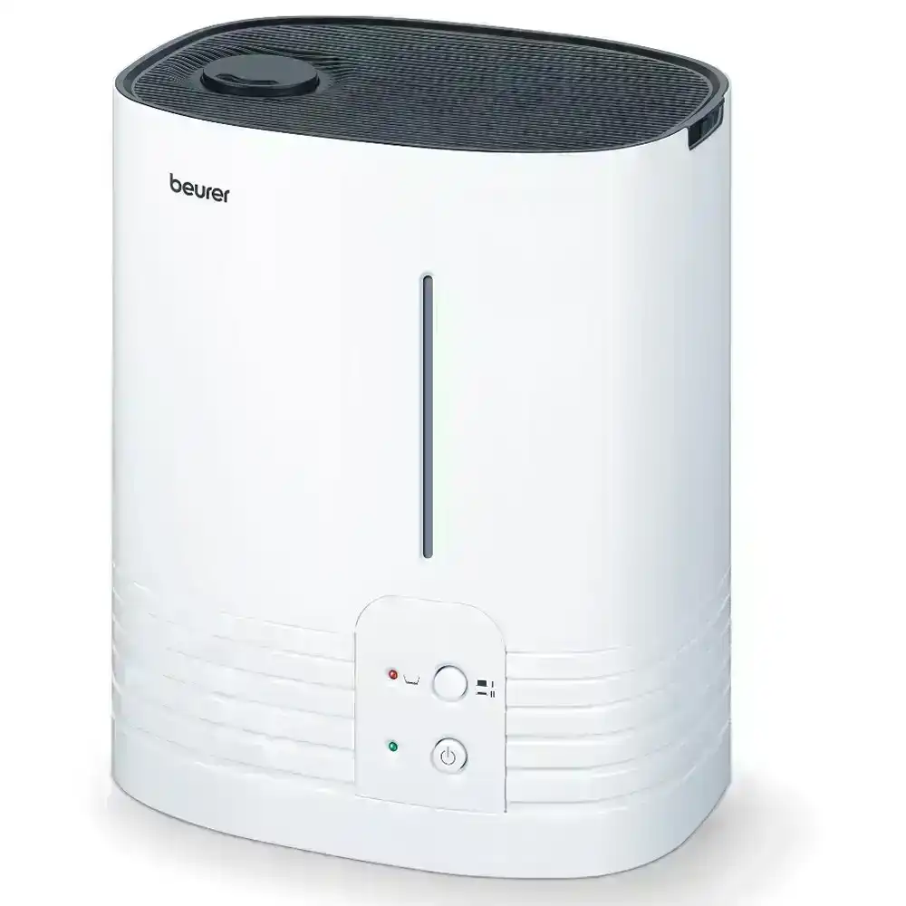 Beurer LB55 Electric Indoor Air Humidifier w/ 2L Water Tank/Cleaning Brush White