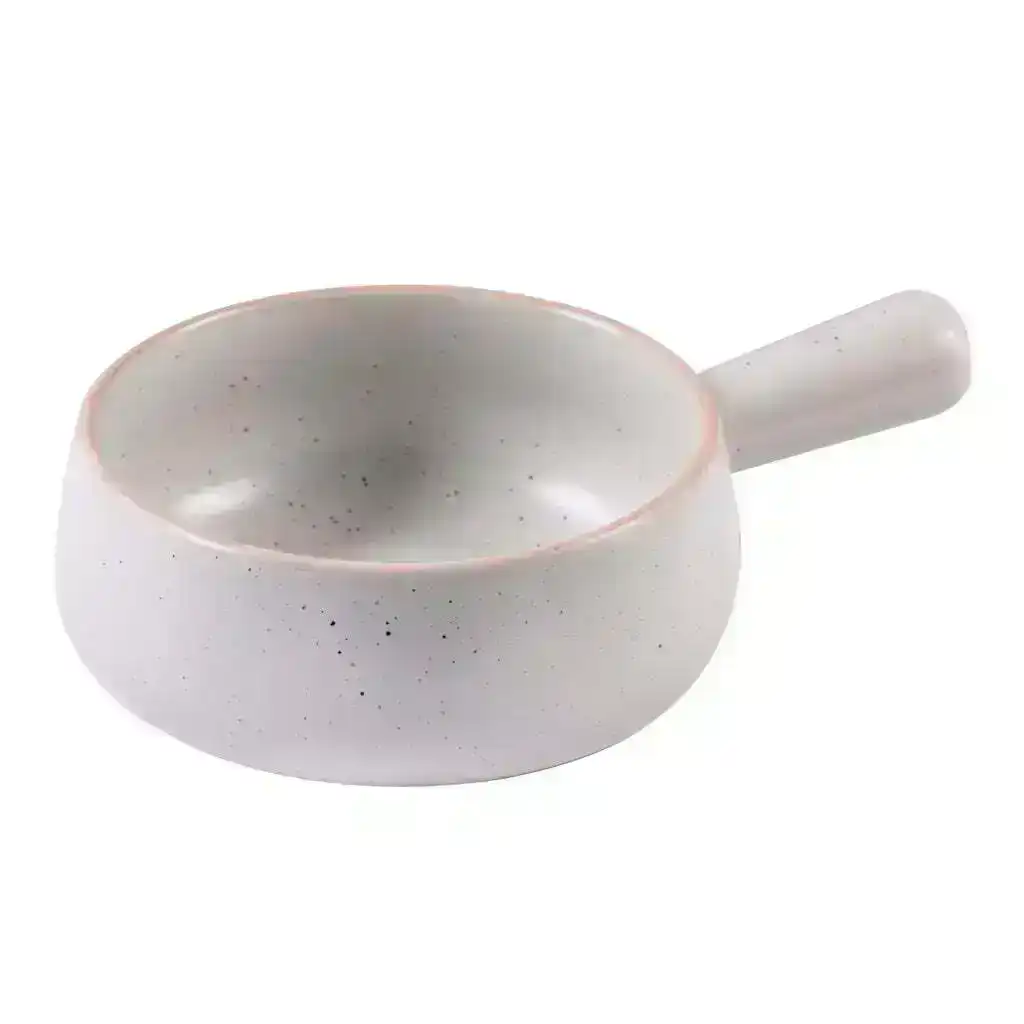 Ladelle Nestle Noodle/Soup/Pasta 22.8cm Round Stoneware Bowl Dinner Dish White