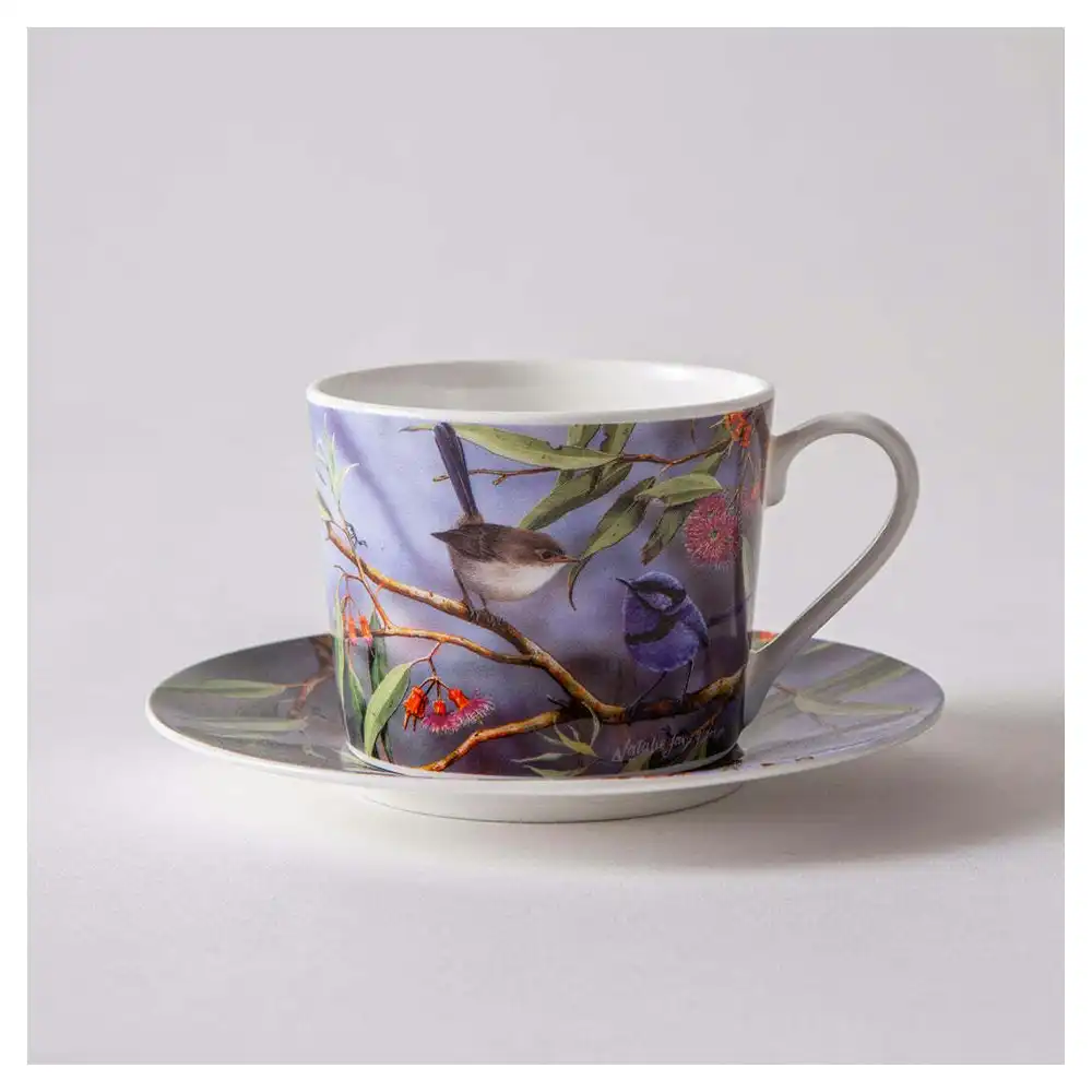 Ashdene 250ml Australian Wren Coral Gum Attraction Tea Cup/Saucer Drinking Mug