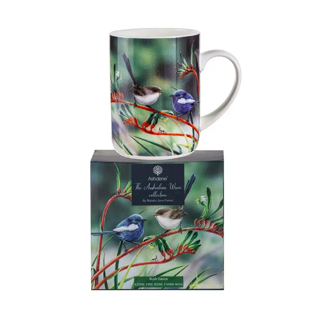 Ashdene 420ml Australian Wren Bush Dance Bird Water Drinking Mug/Cup Tea Cup/Mug