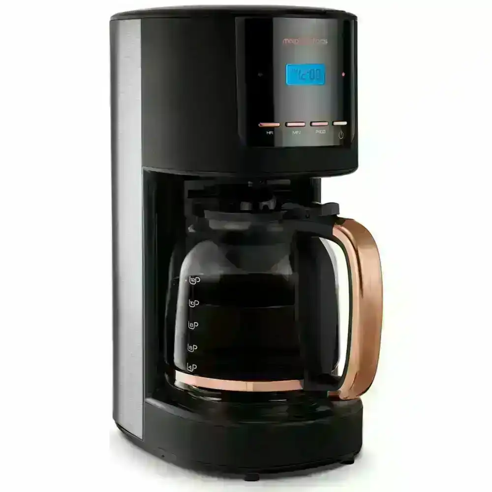 Morphy Richards 1100W Accents 1.8L/12Cup Filter Coffee Machine Rose Gold/Black
