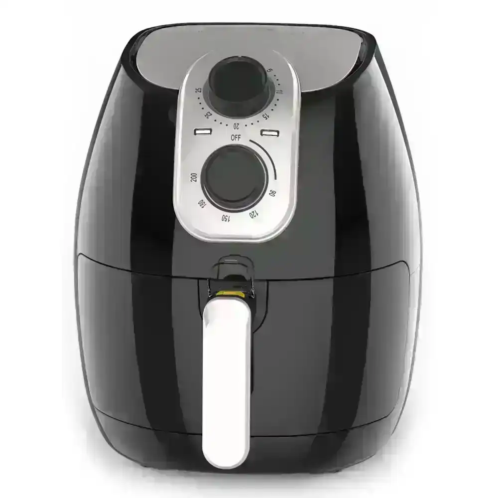 Heller 1400W 4L Digital Electric Air Fryer Cooker Oil Free/Healthy Frying Black