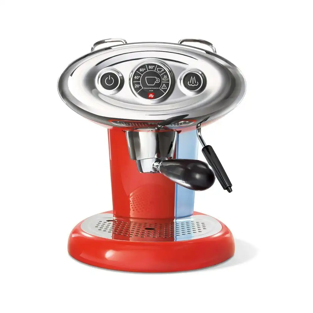 Illy 32cm Francis Francis X7.1 iperEspresso Capsule Coffee Machine Red
