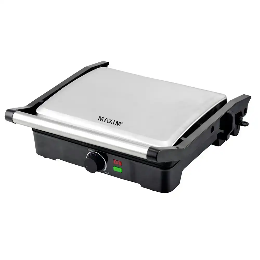 Maxim 4 Slice Stainless Steel Electric Heat Grill/Toaster/Toast Sandwich Maker