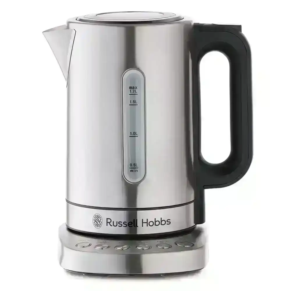 Russell Hobbs RHK510 Electric Addison 1.7L Digital Kettle Stainless Steel Silver