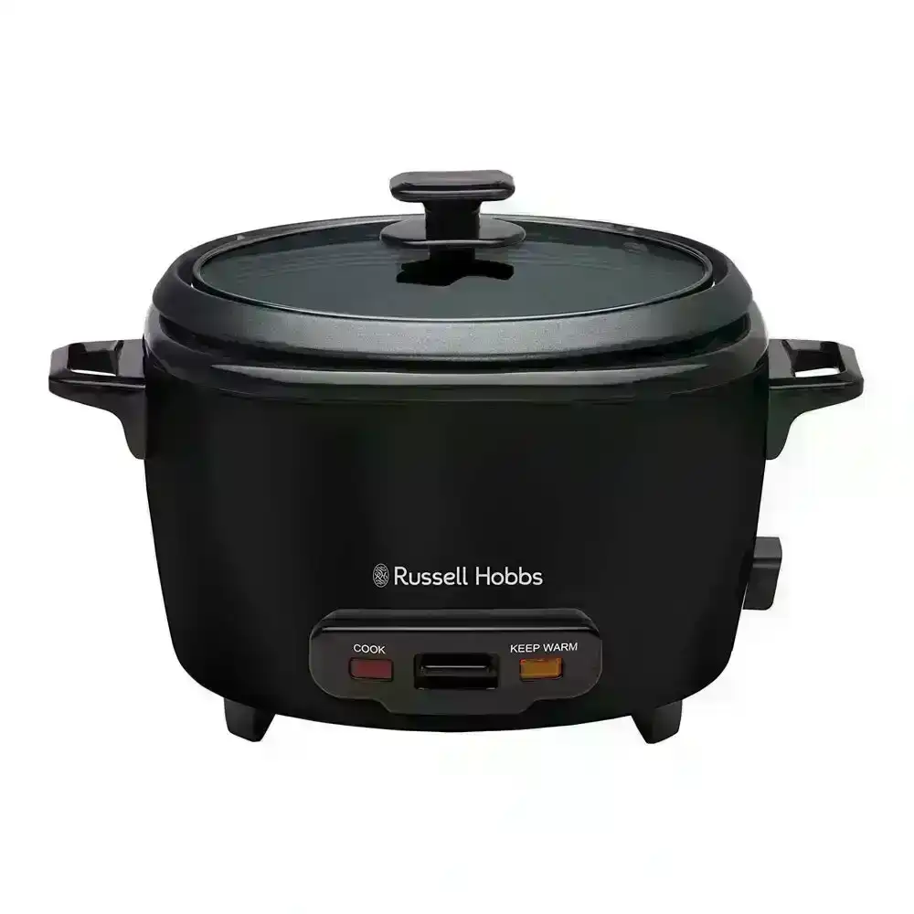 Russell Hobbs RHRC20BLK Turbo Electric Rice Cooker/Steamer 1000 W Non-Stick 3L