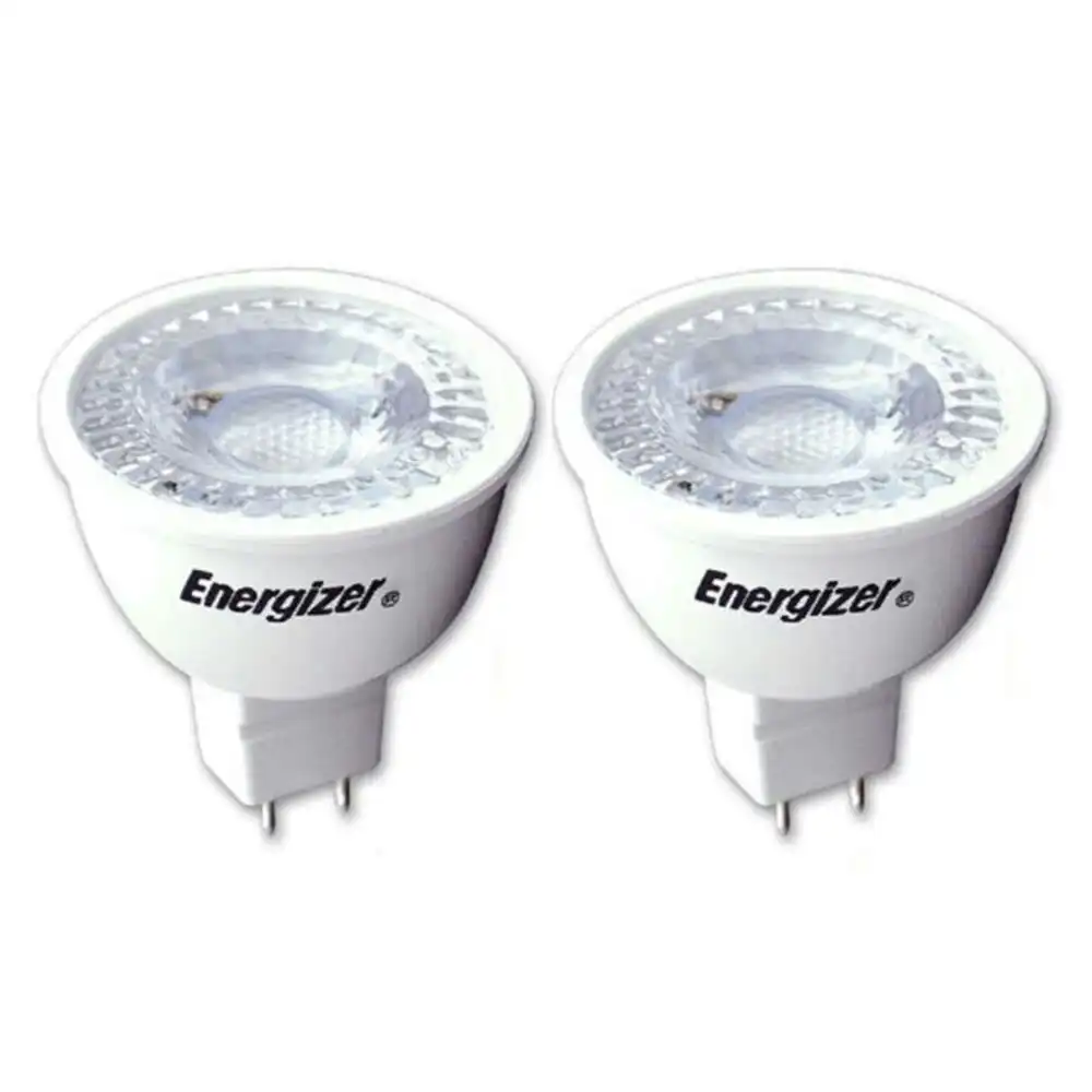 2pc Energizer LED GU5.3/MR16 5W/350LM Warm White Light Bulb/Lightbulb 35W