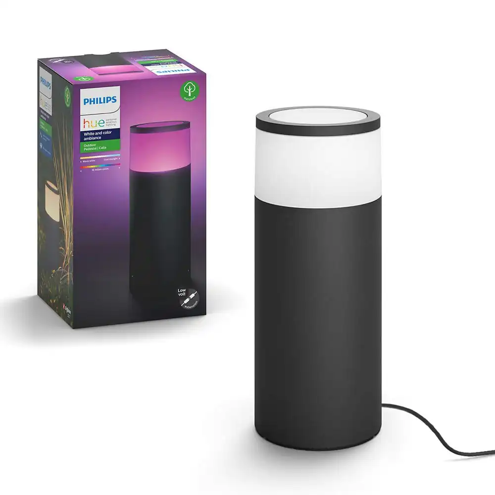 Philips Hue Outdoor Pedestal/Post Colour Ambiance LED Light/Lighting Extension