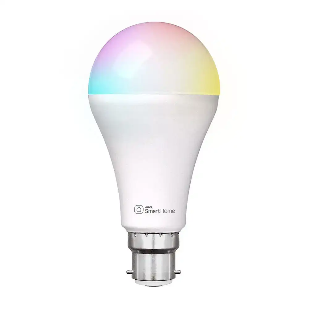 Laser 10W B22 Smart RGB LED  Light Bulb Colour Adjustable WiFi App Control