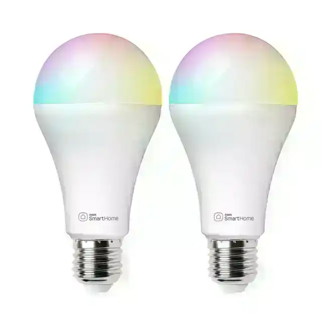 2x Laser 10W E27 Smart RGB Light LED Bulb Colour Adjustable WiFi App Control