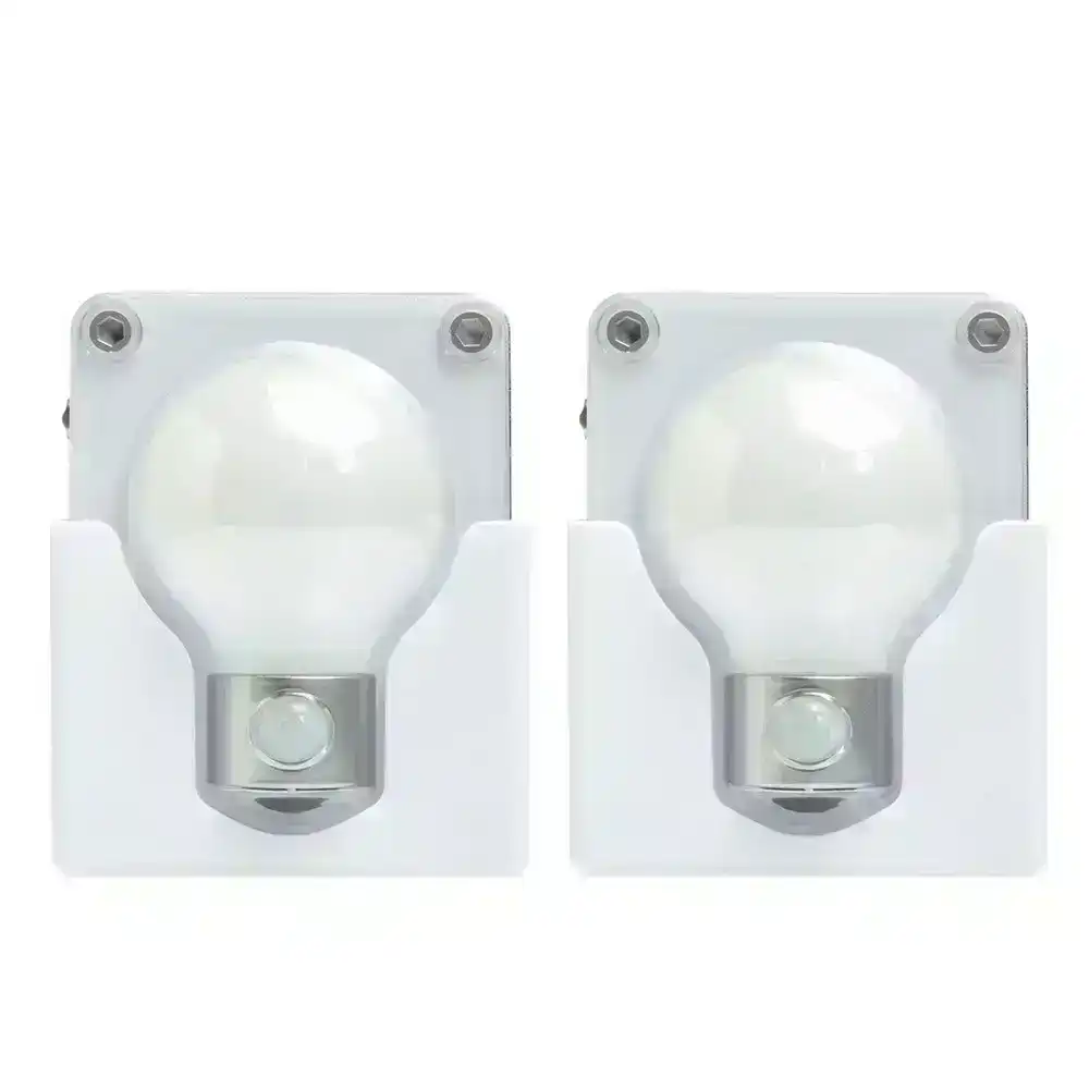 2x Maxim Wall Mountable Security Automatic Sensor LED Light/Pantry/Cupboard/Shed