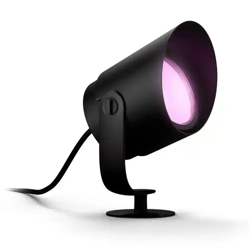 Philips Hue Lily XL Outdoor 19cm Spot Light LED Smart 15W Bulb Spotlight Black