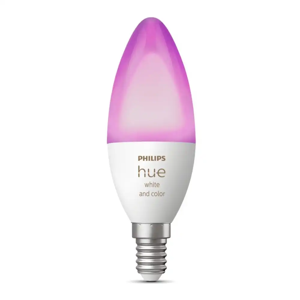 Philips 5.3W Hue White/Color Dimmable Globe LED Light Bulb E14 Bluetooth Control