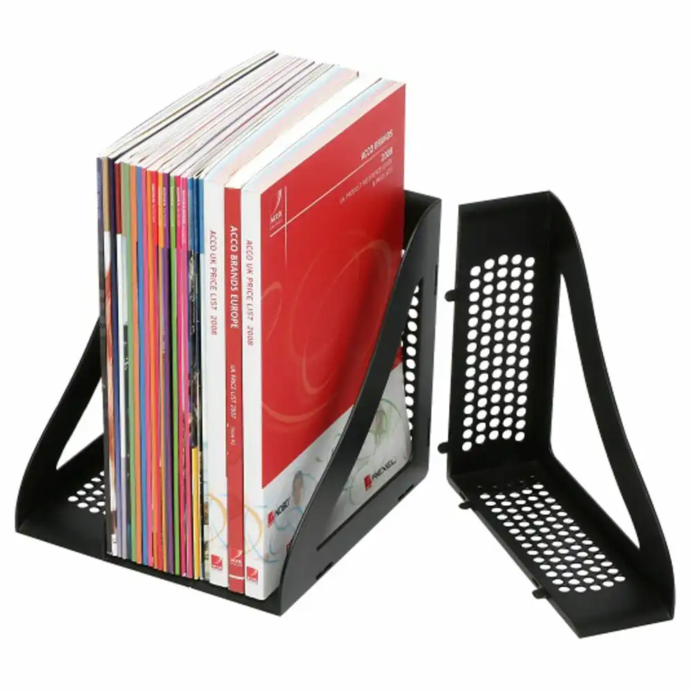 4pc Marbig Enviro Modular Magazine/Folder Storage Rack/Shelf Bookcase Organiser
