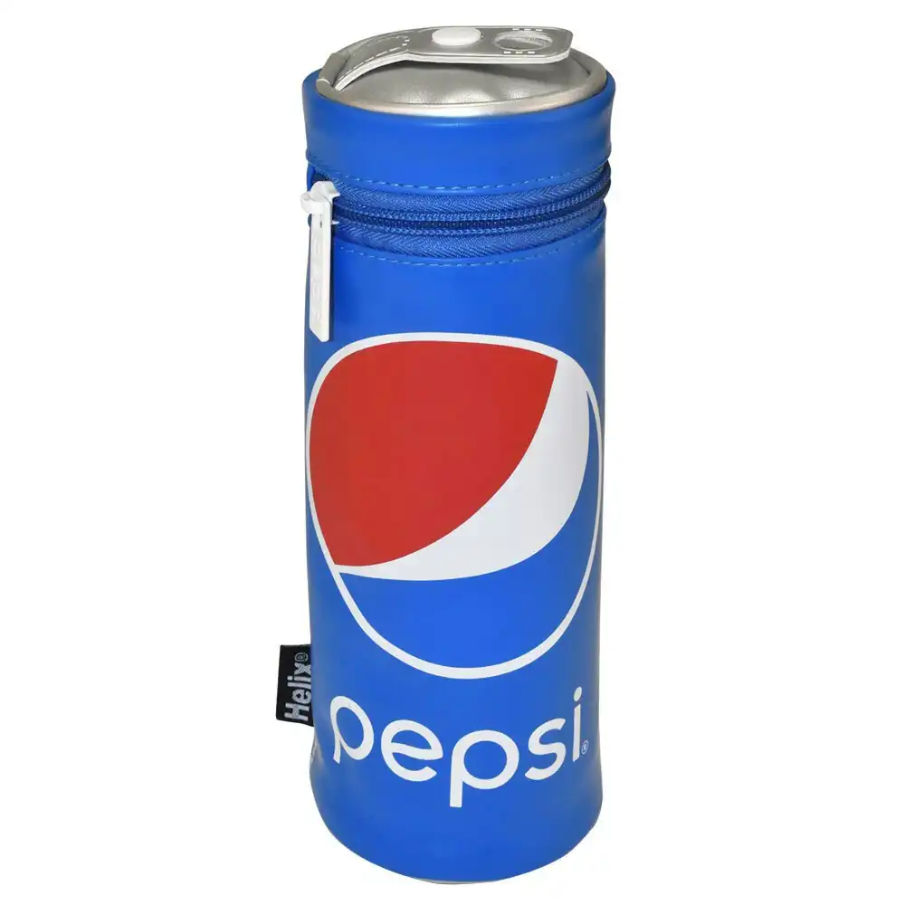 2PK Helix Pepsi Pencil Case/Pouch School Drawing Supplies Storage Organiser Blue