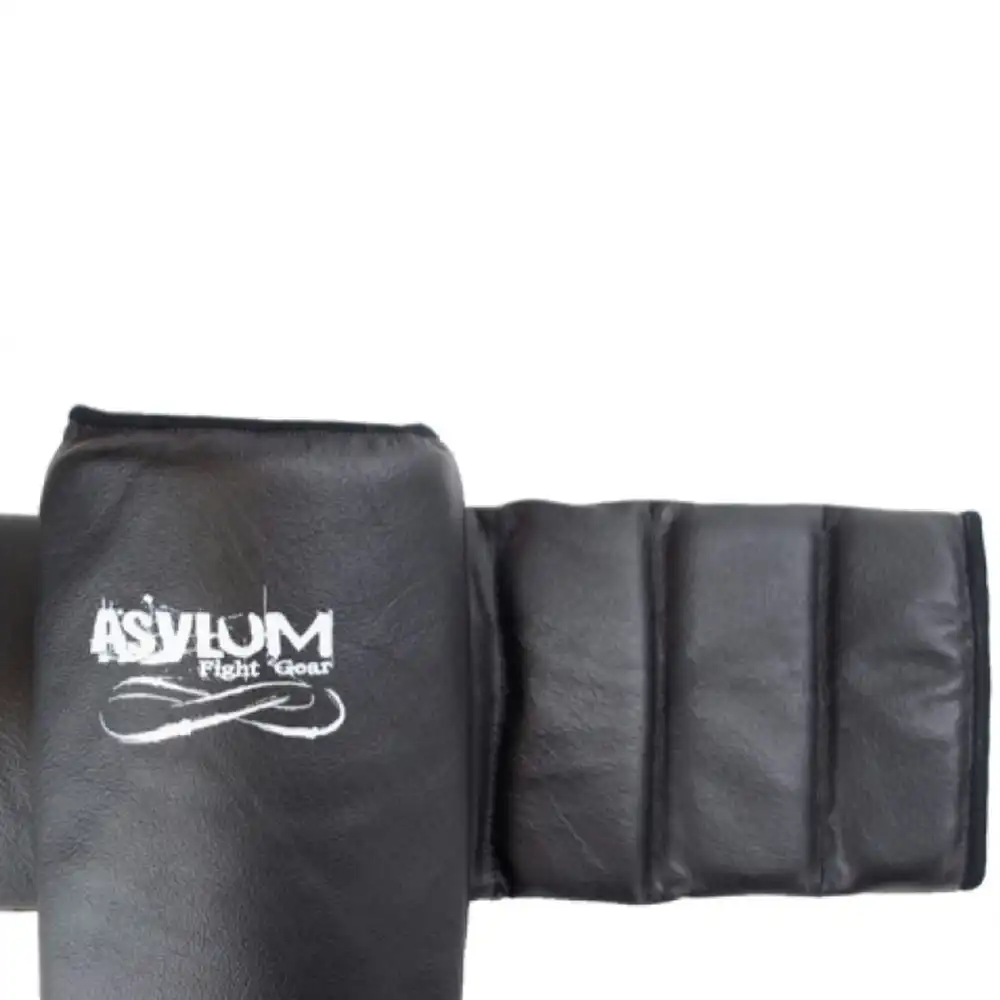 Asylum Medium MMA Shin Guards Fighter Boxing Equipment Fight Training Gear Black