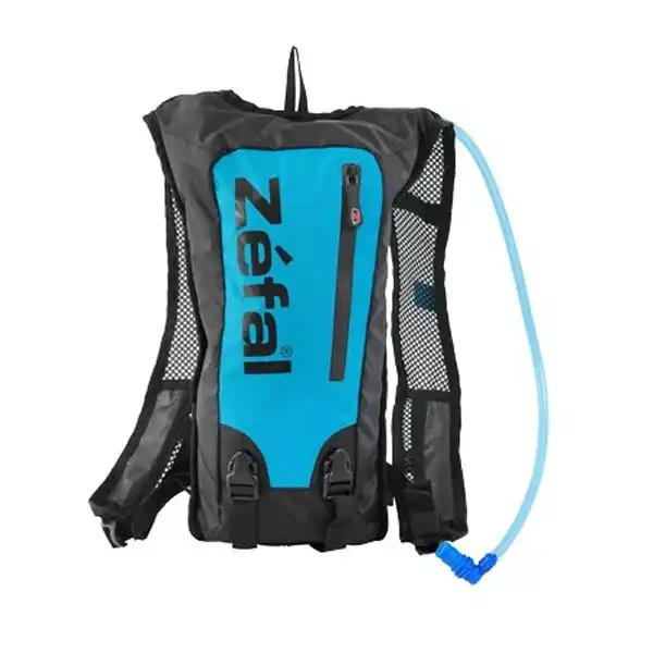 Zefal Z Hydro Race Cycling Bag Backpack w/ 1.5L Hydration Water Pack Black/Blue
