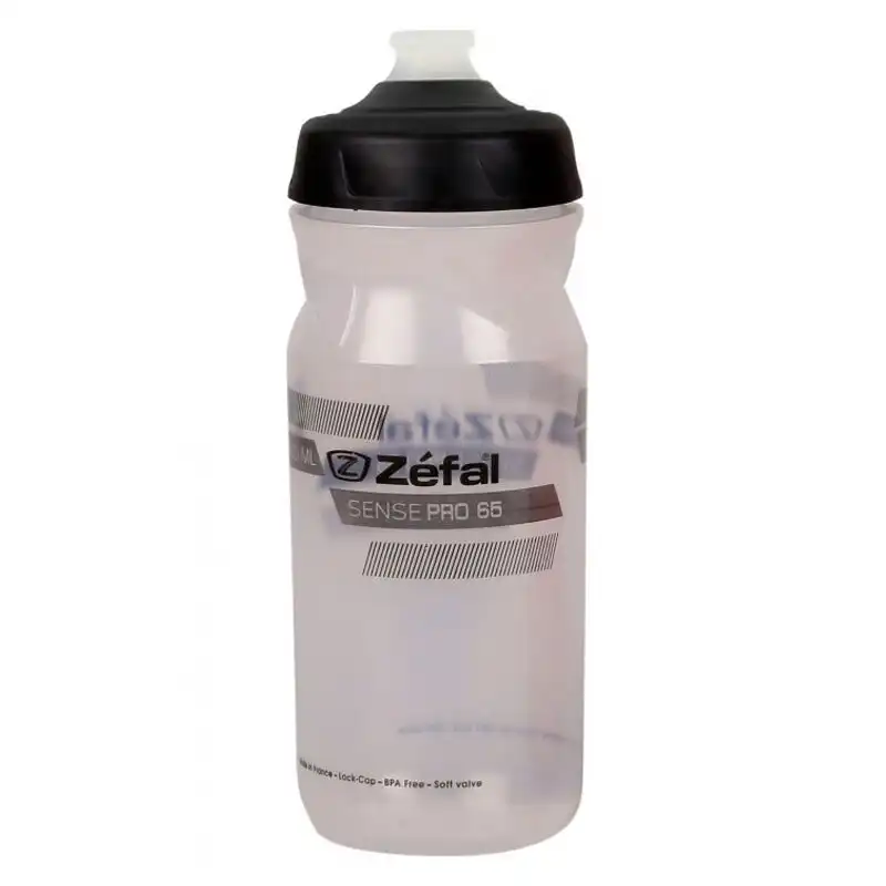 Zefal Sense Pro 65 Sports/Cycling 650ml Water Bottle Drink Container Translucent