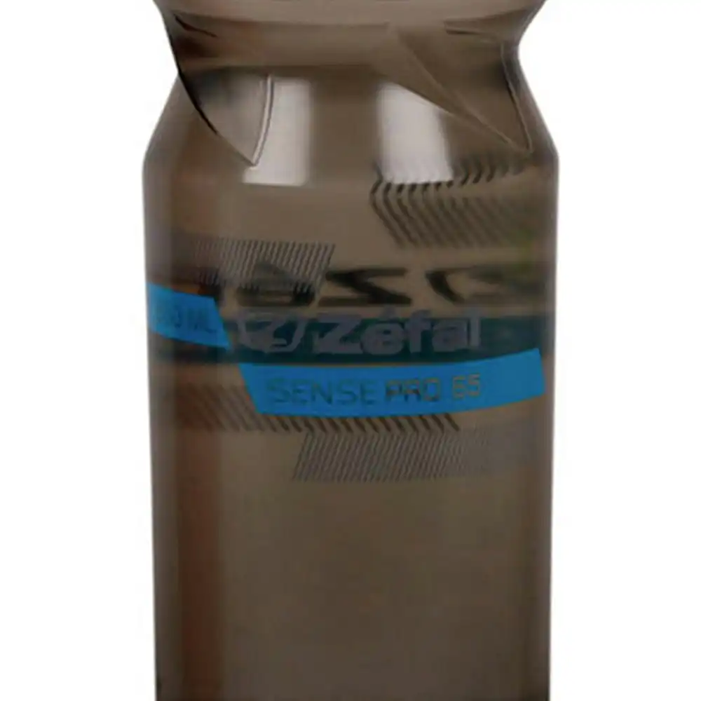 Zefal Sense Pro 65 Sports/Cycling 650ml Water Bottle Drink Container Smoked BLK