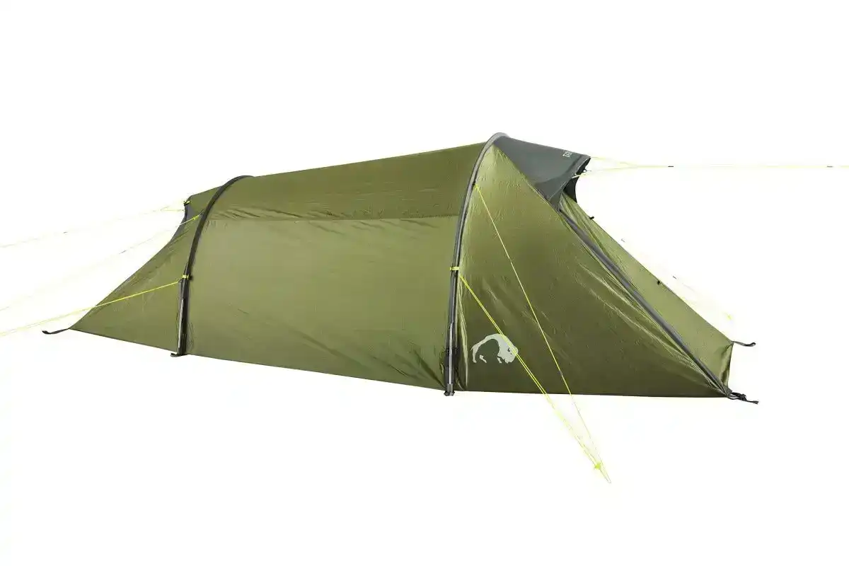 Tatonka 360x155cm Narvik 2 Person Waterproof Tunnel Tent Camping/Travel Olive