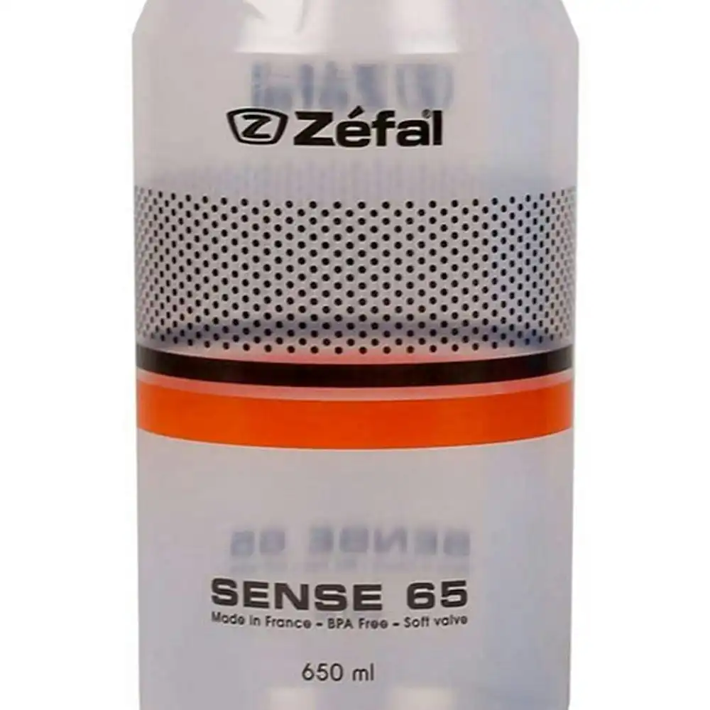 Zefal Sense M65 650ml Water Bottle Sports Cycling Flask Container Translucent