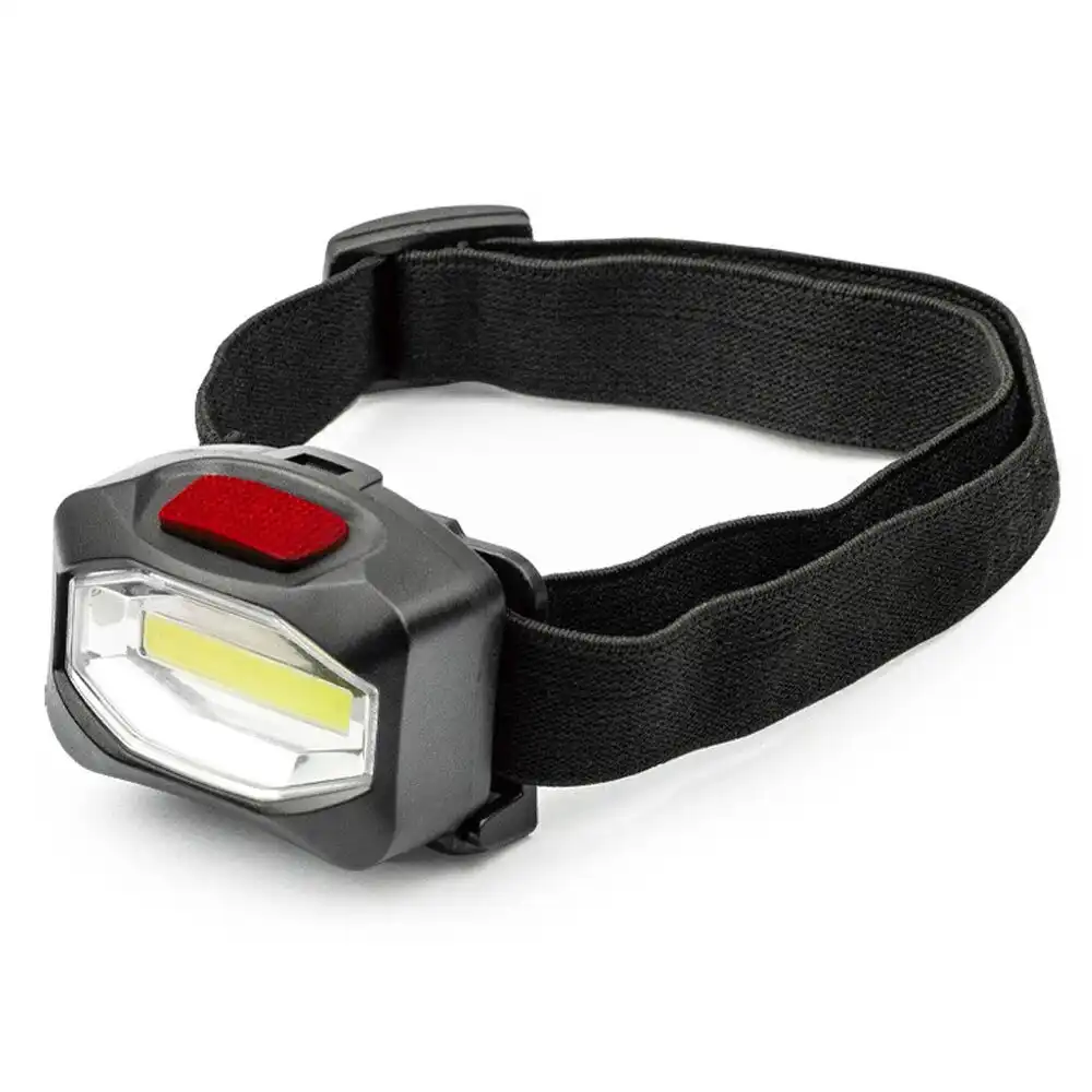 Camelion LED Headlight Torch 100lm 3W COB 3 Light Mode AAA Battery Powered