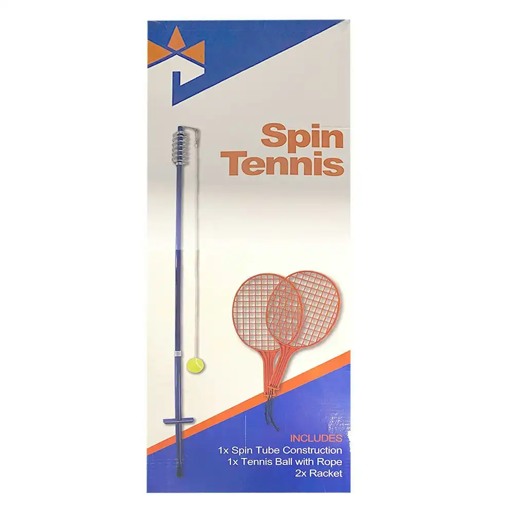 Regent Spin Tennis Set Kids/Children Sports Training Rackets/Ball Game