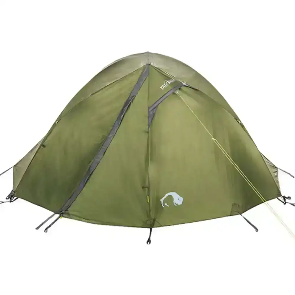 Tatonka 300x265x128cm Mountain Dome 2 Person Tent Camping/Travel Light Olive