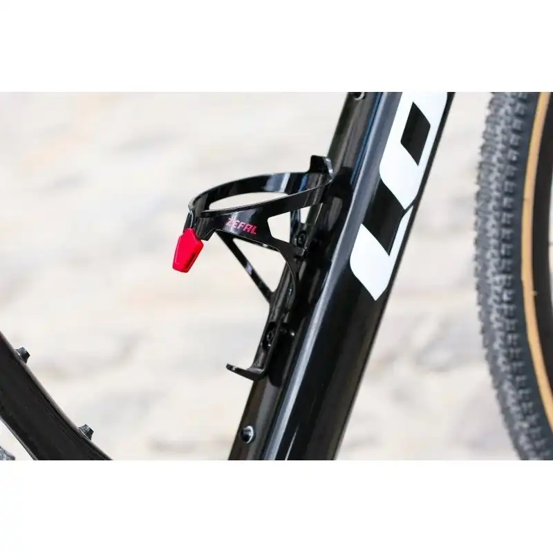 Zefal Bicycle Drink Bottle Carbon Cage Holder Pulse A2 Universal Frames Black/RD