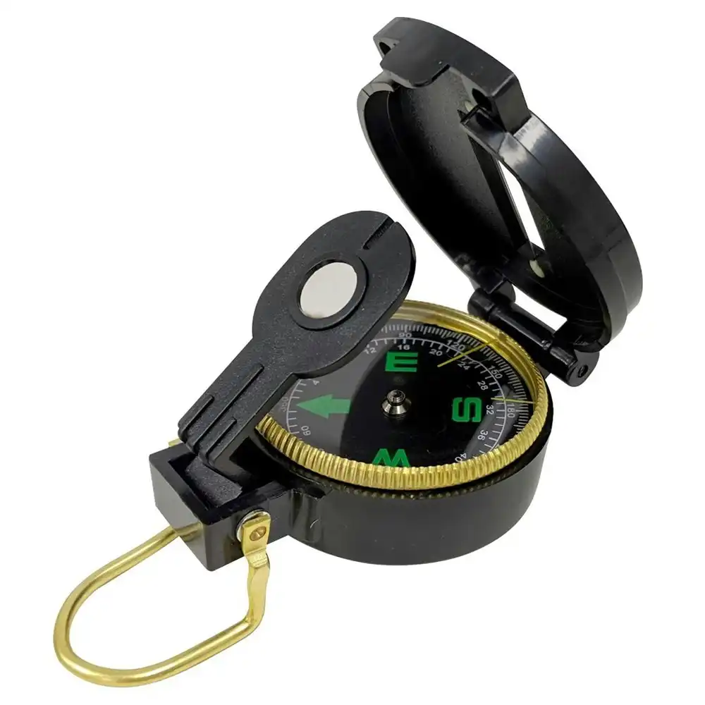 Wildtrak Orienteering Portable Outdoor Compass On Blister Card Camping/Hiking BK