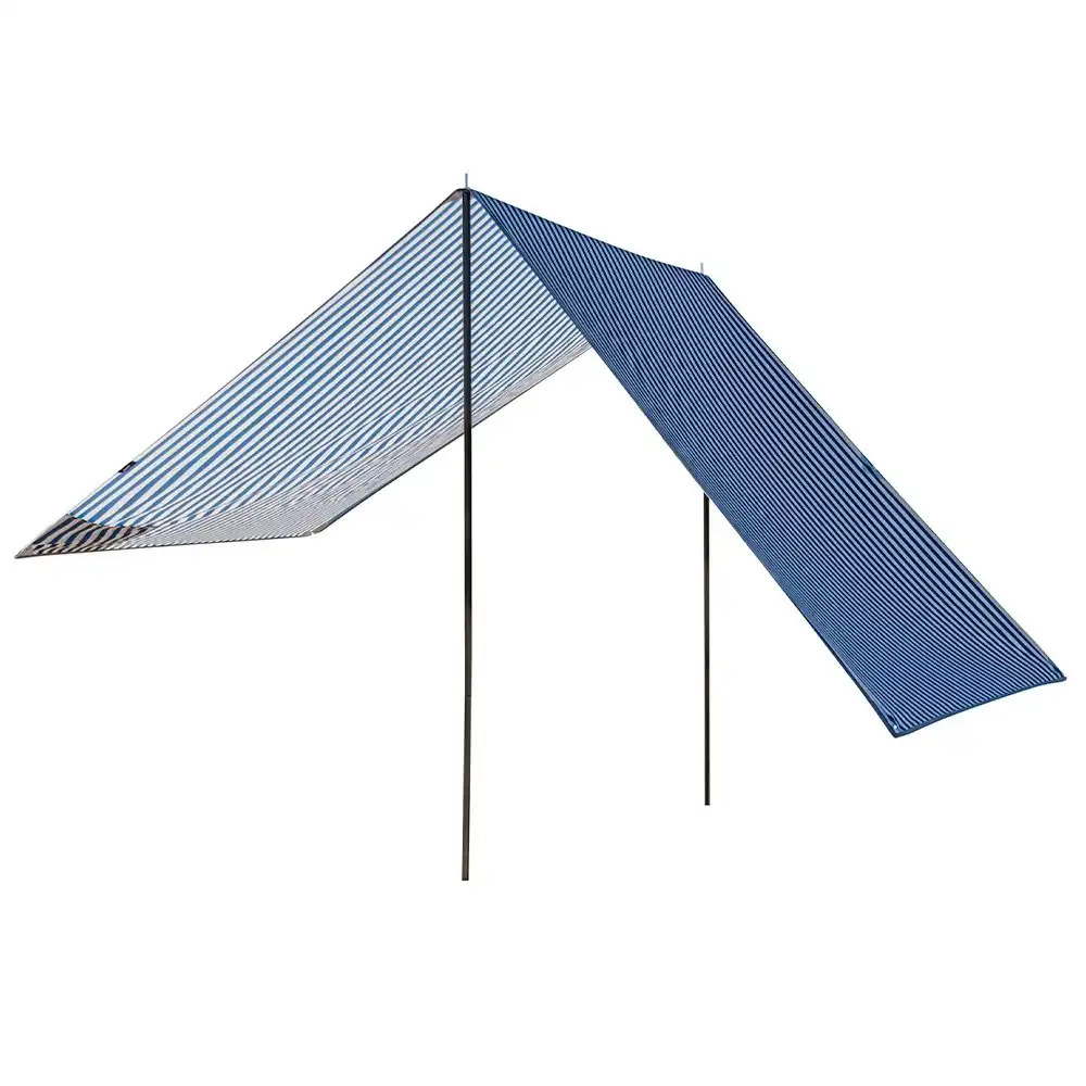 Life! Haven 150cm x 320cm A Frame Outdoor UV Sun Tent Shelter Canopy Retro Navy