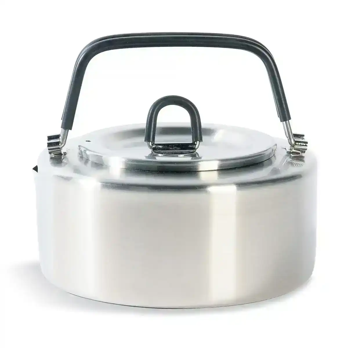Tatonka H2O Kettle Pot 1.0L Foldable Handles Stainless Steel Compact/Portable