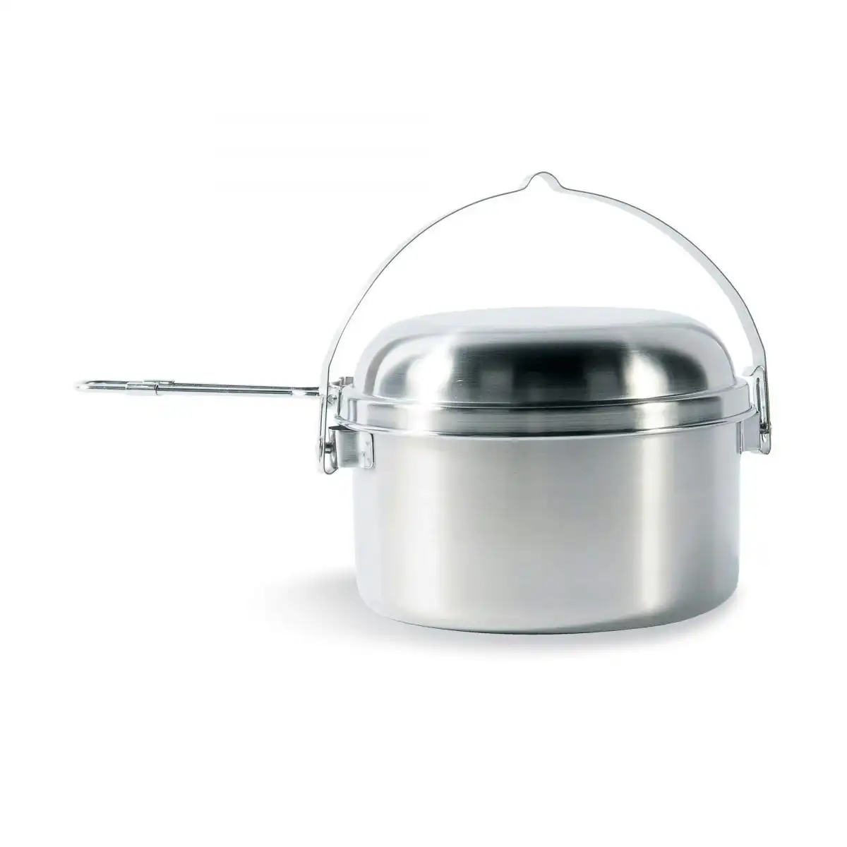 Tatonka Scout Kettle Pot & Frypan Cookware Set 1.6L Stainless Steel/Lightweight