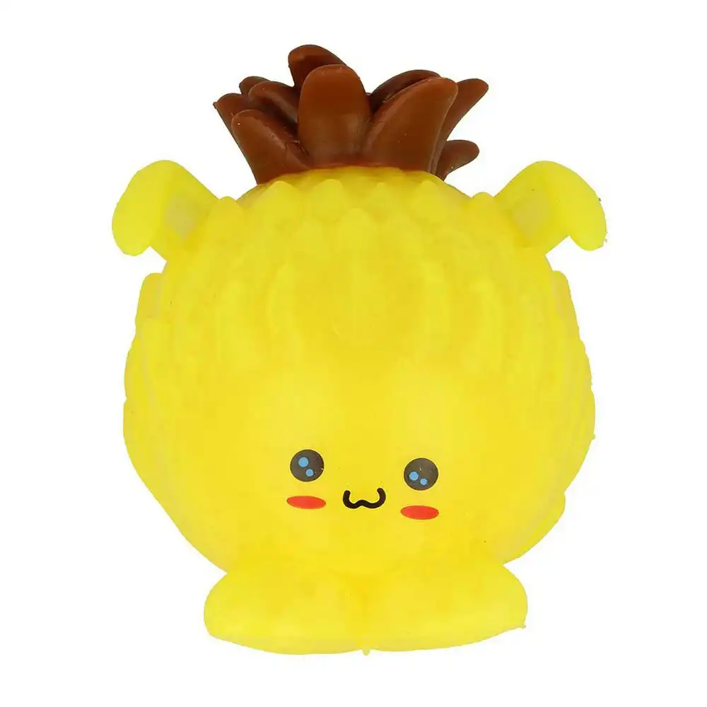 Gogopo Crushos Yellow Squishy Pineapple Stress Hand Soft Toy 16cm Children 3y+