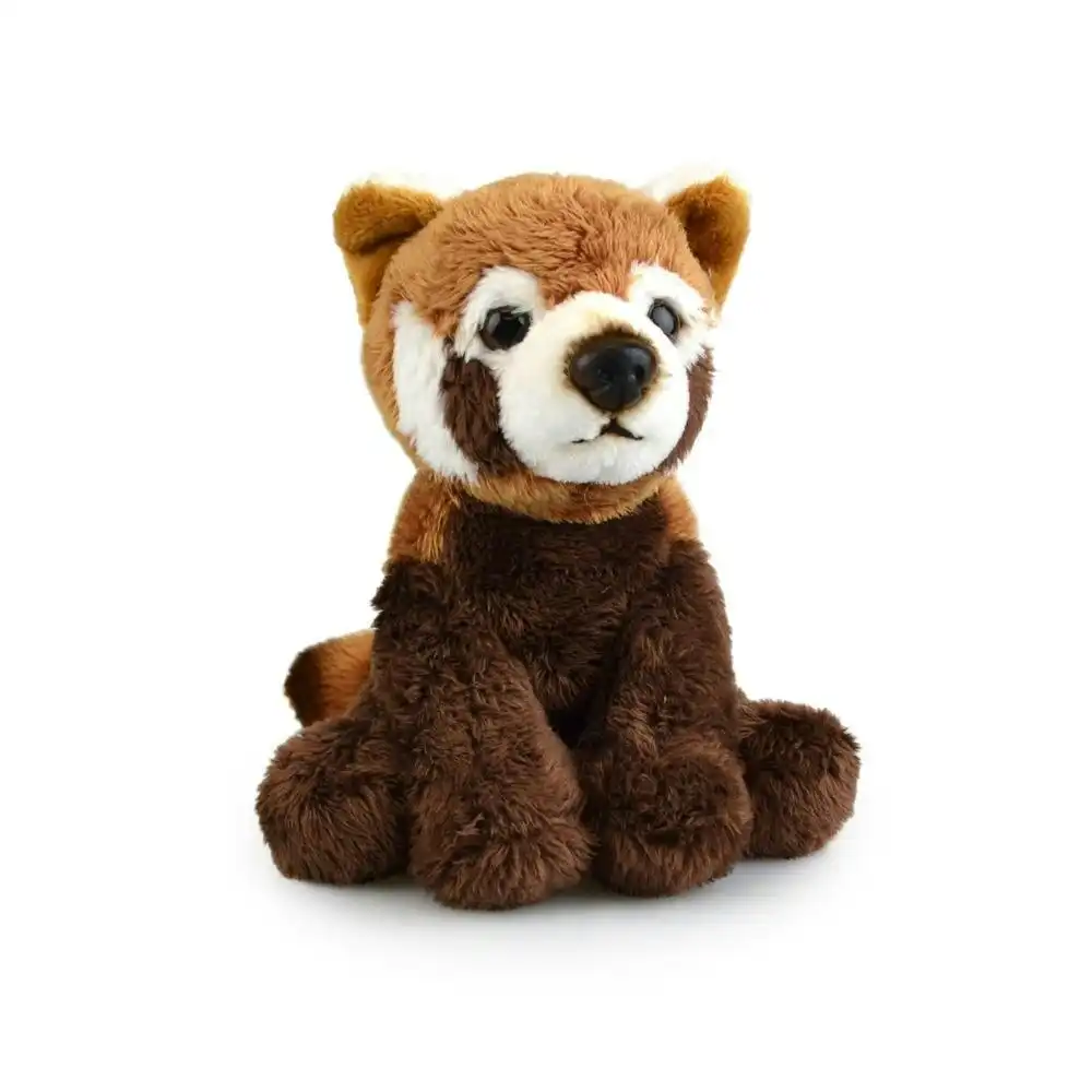 Lil Friends 15cm Panda Kids/Children/Toddler Soft Plush Animal Toy Red 3y+