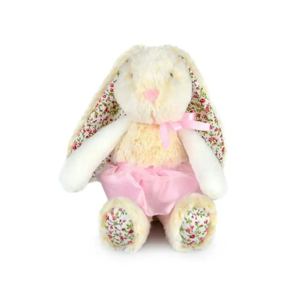 Frankie & Friends 28cm Ballerina Bunny Soft Animal Plush Toy Kids 3y+ Beige