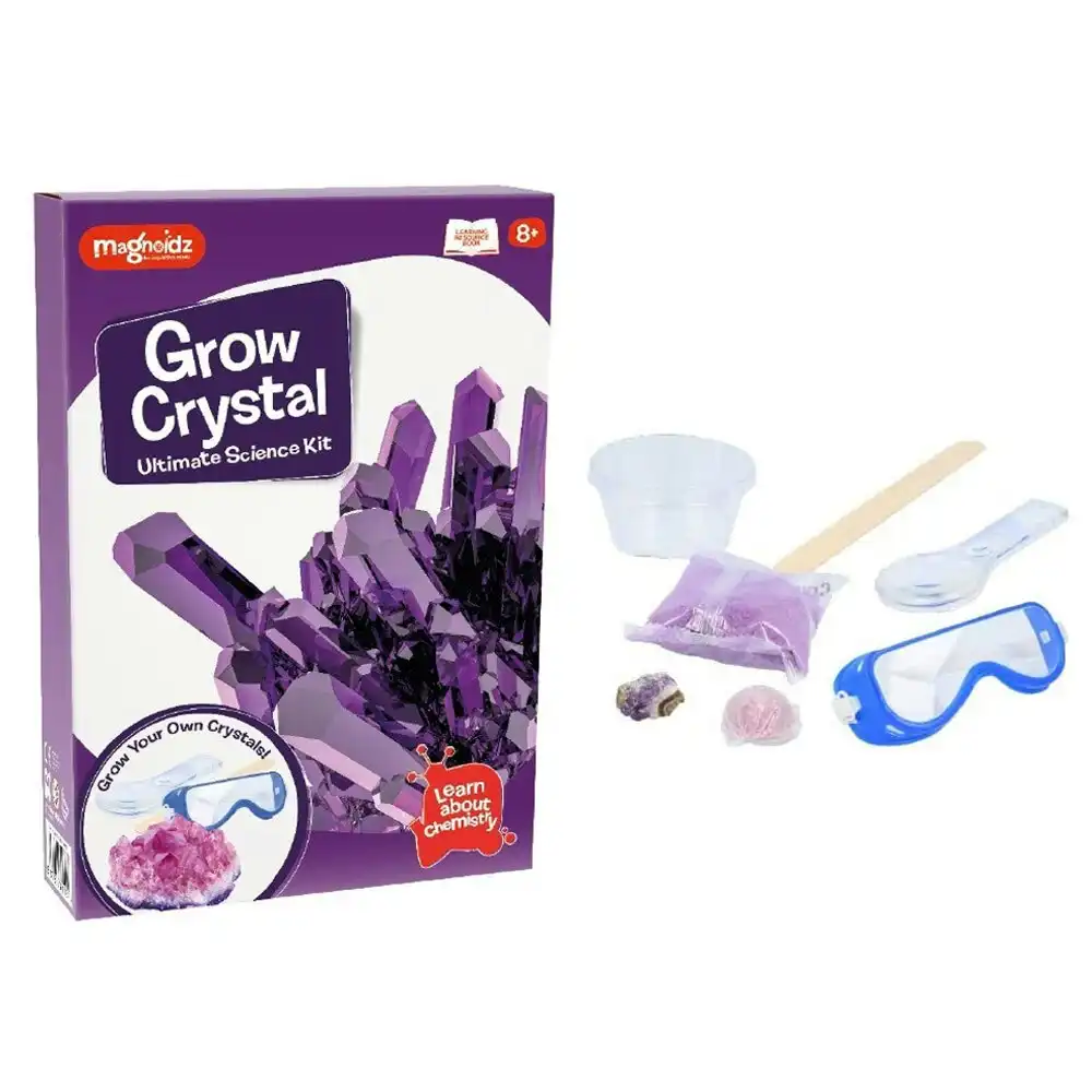 Magnoidz Crystal Growing Kit Educational/Chemistry Science Kids/Children Toy 8y+