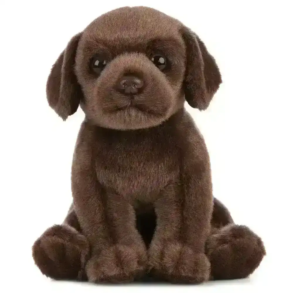 Living Nature Chocolate Labrador Puppy 16cm Stuffed Animals Toy Baby/Infant 0m+