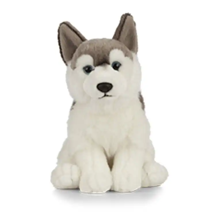 Living Nature Husky 20cm Soft Animal Dog Stuffed Toys Baby/Infant/Children 0m+