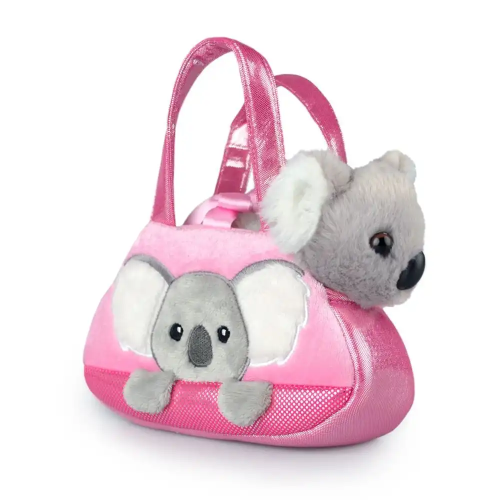 Korimco 18cm Fancy Pals Koala Kids Animal Soft Plush Stuffed Toy Grey 3y+