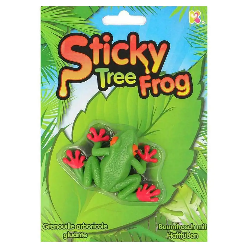 Fumfings Animal Sticky Tree Squishy Frog 18cm Jungle Fun 3y+ Toys Kids/Children