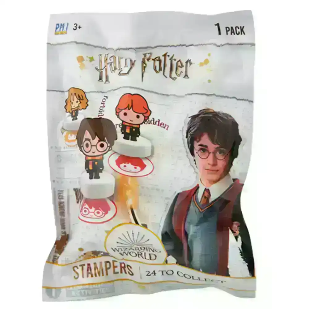 Harry Potter Kids Stamper Collectible Figure Blind/Surprise Foilbag 5y+ Assorted